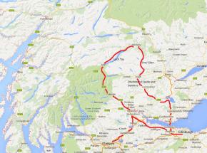 Outline route map