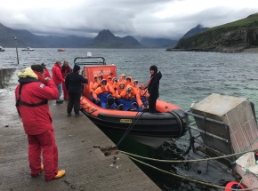 Rib boat wildlife trip Skye