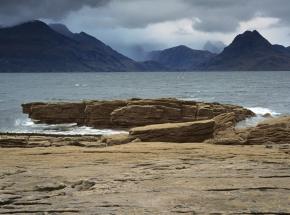 The dramatic Black Cuillin mountains, Skye