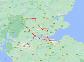 Outline route map