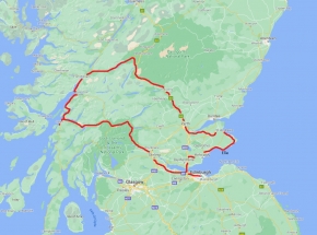 Outline route map