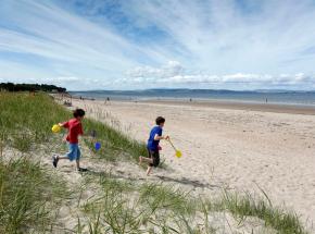 Sandy beach, Nairn