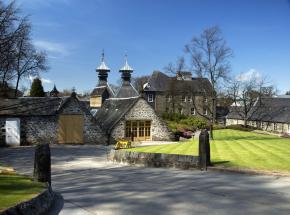 Speyside malt whisky distillery
