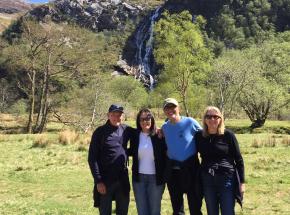 Jimmy, Jim, Denise and Lauren, USA