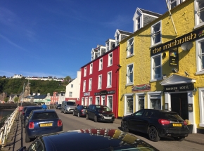 Picturesque town of Tobermory, Mull